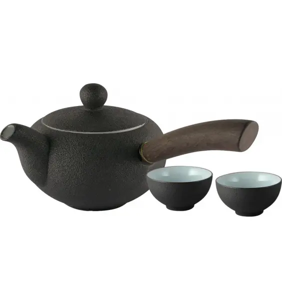 Set Rehu pentru ceai cu ceainic si doua cesti (0.2l) in cutie de cadou