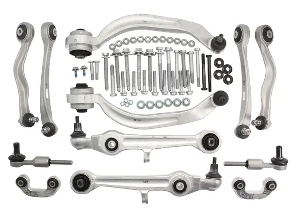 Set reparatie brate puntea fata Lemforder pentru AUDI A4 B5, A6 C5; SKODA SUPERB I; VW PASSAT B5, PASSAT B5.5 1.6-4.2 11.94-03.08