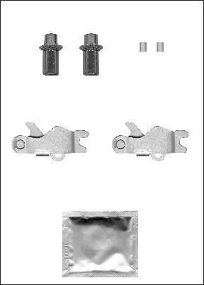 Set reparatie, cheie frana QUICK BRAKE 120 53 001