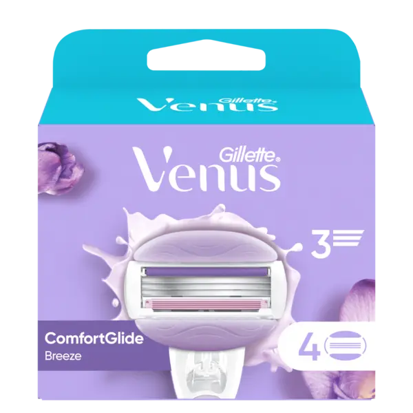 Set rezerve aparat de ras Venus ComfortGlide Breeze, 4 bucati, Gillette