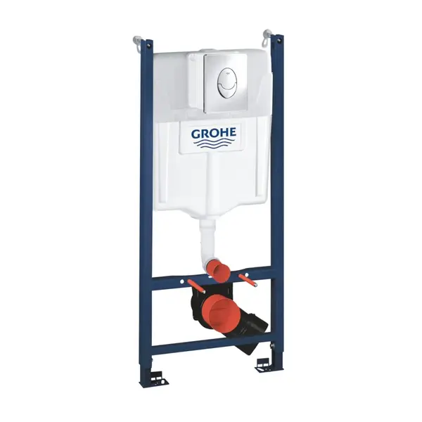 Set rezervor wc incastrat Grohe Rapid SL cu set fixare si clapeta crom Skate Air