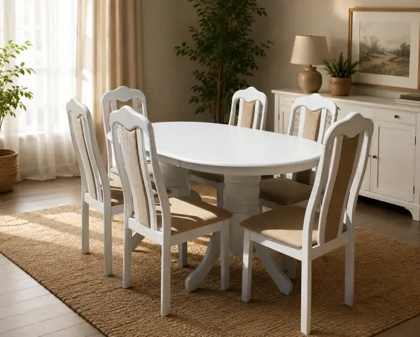 Set RH7017T+6RH558C White,150x90x76 cm