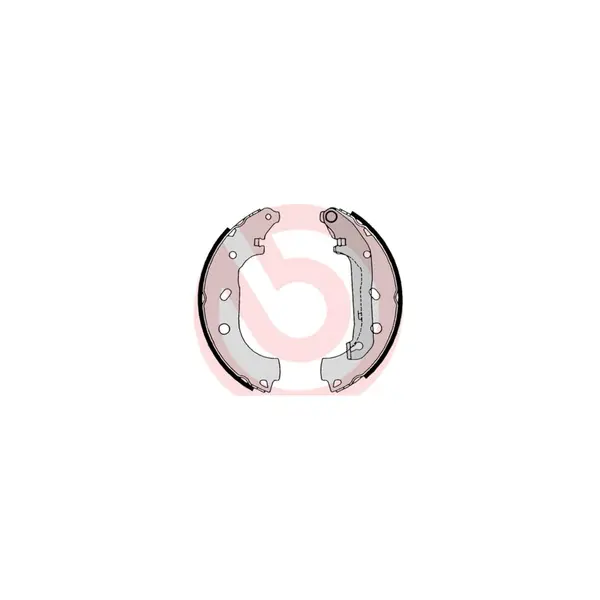 Set saboti frana BREMBO S 24 539