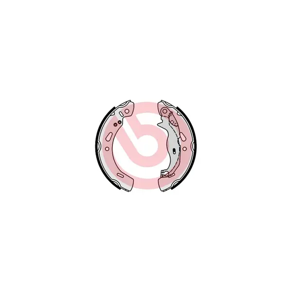 Set saboti frana BREMBO S 24 548