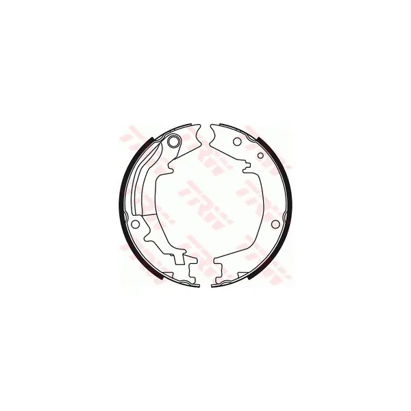 Set saboti frana, frana de mana TRW GS8489