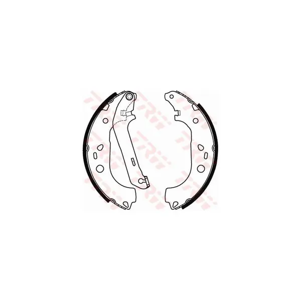 Set saboti frana TRW GS8471