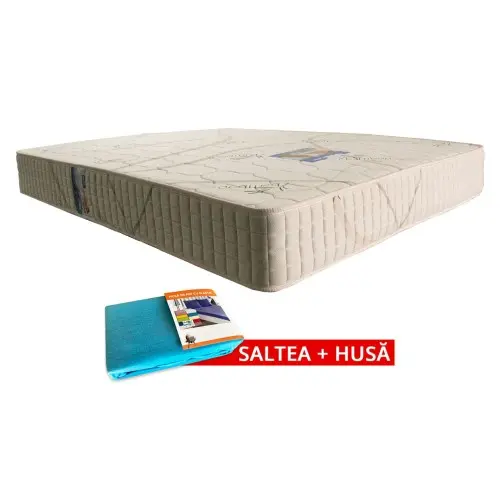 Set Saltea Latex Saltex 1600x2000 + Husa cu elastic