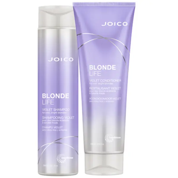 Set sampon si conditioner Joico Blonde Life Violet 300+250ml