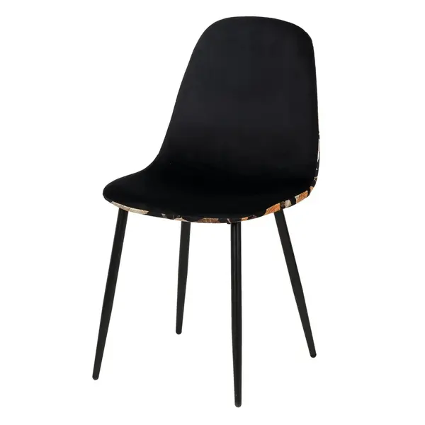 Set scaune 3+1 gratis LOSTAS LEAVES - Negru