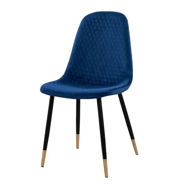 Set scaune 3+1 gratis LUCIL VELVET - Albastru