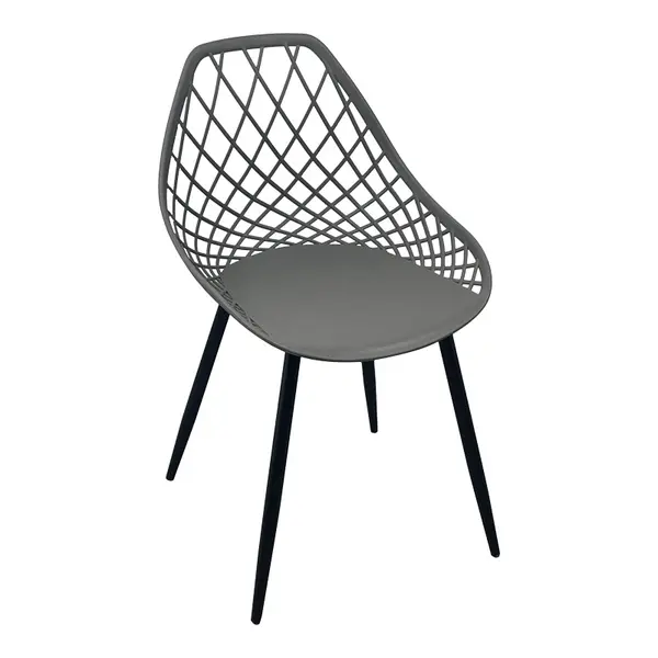Set scaune, 4 buc, Suan, Pako, Antracit 49x51x86 cm