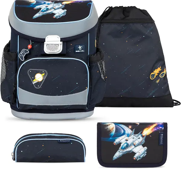 Set școlar Belmil - Orion, rucsac, două penare și sac