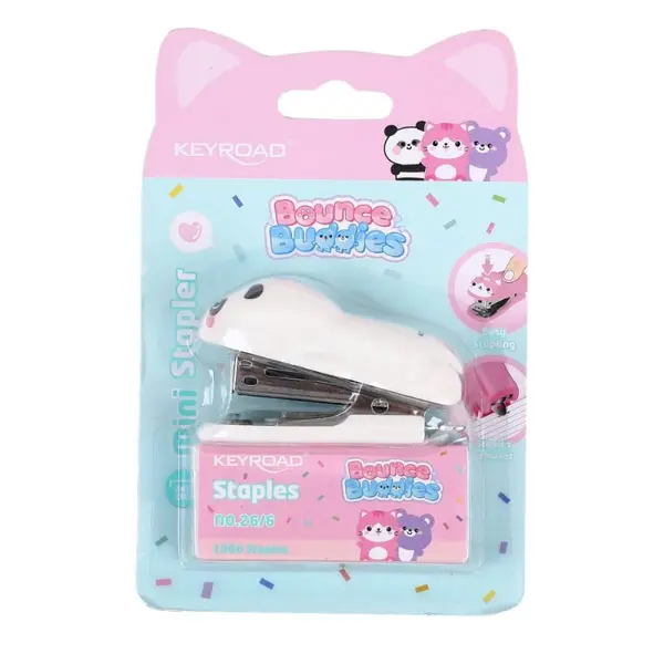 Set scolar capsator 26 6 si capse, model Bounce Buddies, format mini