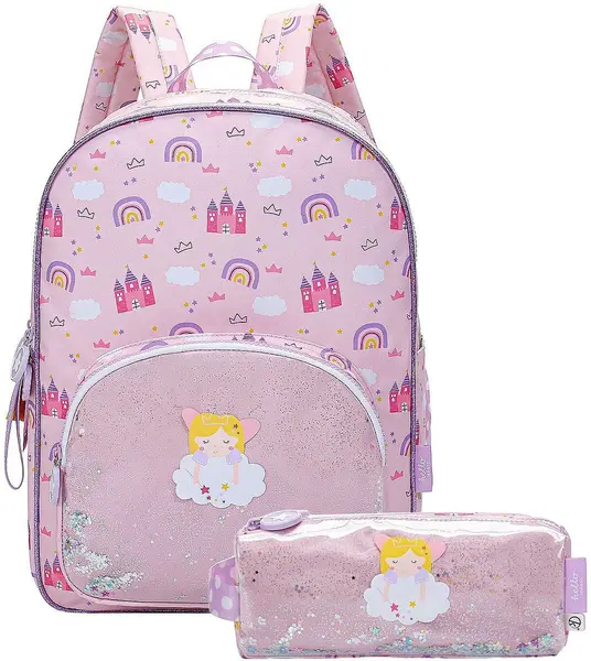 Set școlar rucsac cu penar Kstationery Make Your Own Magic