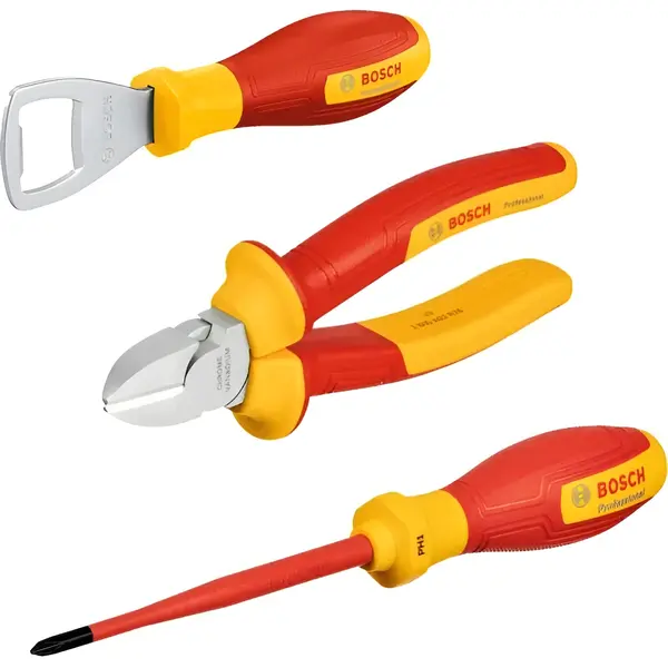 Set scule izolate Bosch - 3 piese, într-o cutie