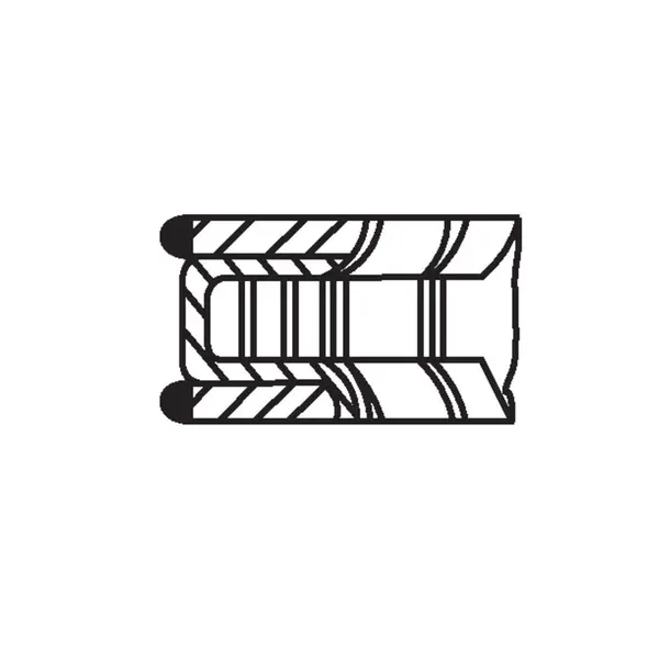 Set segmenti piston MAHLE 083 10 N0