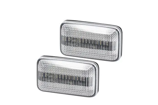 Set semnalizatoare stanga dreapta transparent potrivit AUDI 80 B2, 80 B3, 80 B4; PORSCHE 911, 911 SPEEDSTER; VW CORRADO, GOLF I, GOLF II, PASSAT B2, PASSAT B3 B4, POLO II, SCIROCCO, TOURAN 0.9-5.9