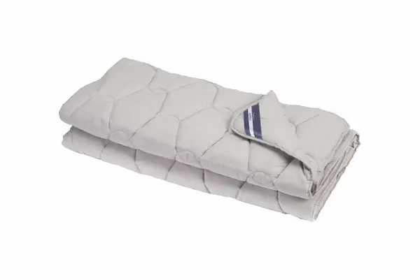 Set Somnart Bella cu pilota 150 x 200 cm model biscuite si 1 perna 50 x 70 cm gri