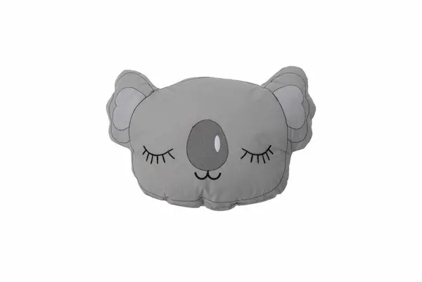 Set Somnart cu paturica brodata si perna urs Koala