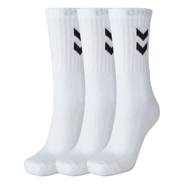 Set Sosete hummel BASIC 3 PERECHI - 9001 White, 36-40