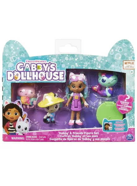 Set Spin Master Gabbys Dollhouse Gabby Friends 6065350