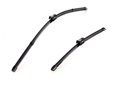 Set stergatoare parbriz DENSO Flat DF-053, lungime 400 mm, 650 mm, lama stergator lata, pentru TOYOTA AVENSIS