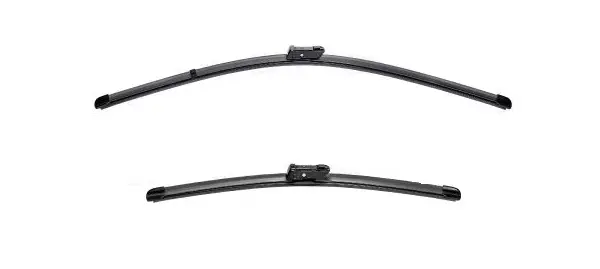 Set stergatoare parbriz VALEO SILENCIO FLAT BLADE 577857, lungime 650 mm, 580 mm, lama stergator lata