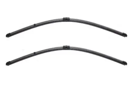Set stergatoare parbriz VALEO SILENCIO X.TRM FLAT BLADE SET 574302, lungime 530 mm, fara carcasa, cu spoiler