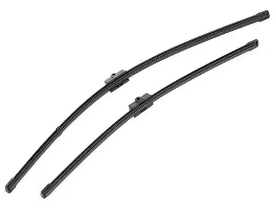 Set stergatoare parbriz VALEO SILENCIO X.TRM FLAT BLADE SET 574346, lungime 600 mm, 475 mm, fara carcasa, cu spoiler