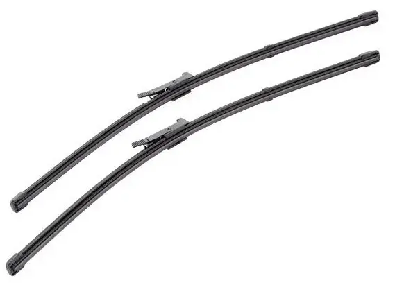 Set stergatoare parbriz VALEO SILENCIO X.TRM FLAT BLADE SET 574464, lungime 550 mm, fara carcasa, cu spoiler