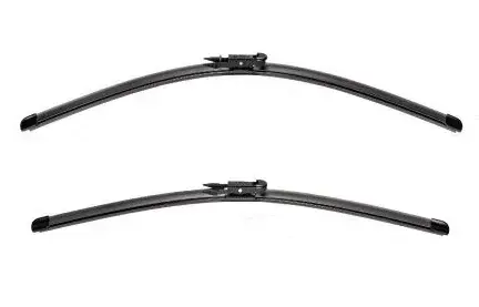 Set stergatoare parbriz VALEO SILENCIO X.TRM FLAT BLADE SET 574327, lungime 700 mm, 530 mm, fara carcasa, cu spoiler