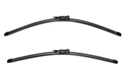 Set stergatoare parbriz VALEO SILENCIO X.TRM FLAT BLADE SET 574654, lungime 650 mm, fara carcasa, cu spoiler