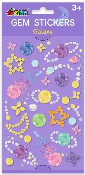 Set stickere cu margele Avenir - Galaxie