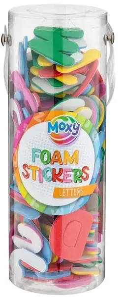 Set stickere din spumă Moxy - Litere engleze