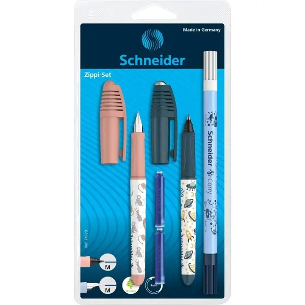 Set stilou +roller Schneider Zippi +Pic +2 rezerve- engros