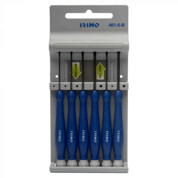 Set surubelnite de precizie, 6 piese Irimo 461-6-B