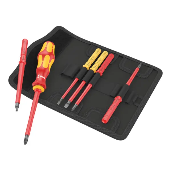 Set surubelnite Kraftform Kompakt VDE 7 Imperial - Wera 05006604001