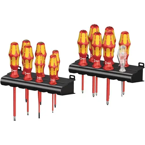 Set surubelnite VDE, 14 piese, Wera Kraftform Big Pack 100 VDE