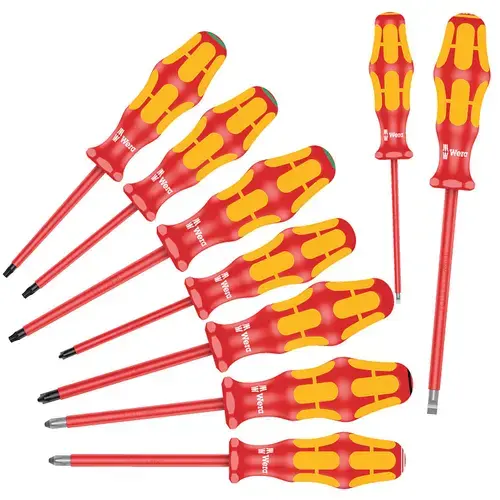 Set surubelnite VDE 160i/162i/167i/9, 9 bucati, Wera