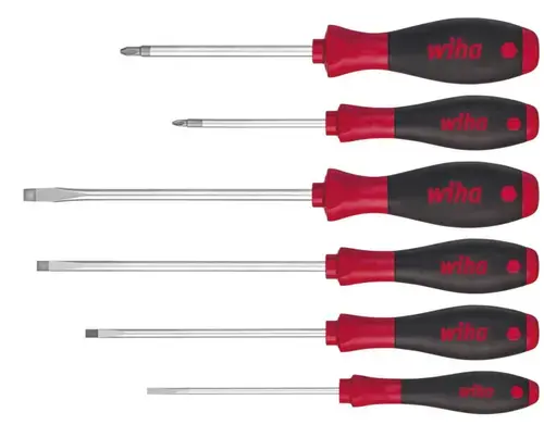 Set surubelnite Wiha SoftFinish® 07153 (Negru/Rosu)