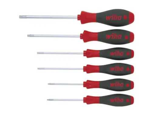 Set surubelnite Wiha SoftFinish® 07155 (Negru/Rosu)
