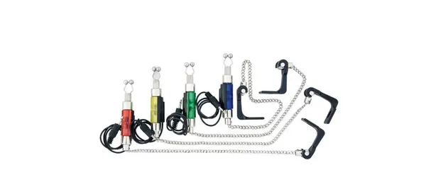 Set swingere/hangere cu iluminare east shark 4 bucati, 4 culori