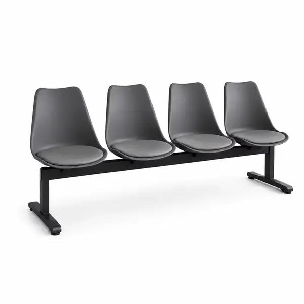Set Sydney 4 locuri &ndash; spatar cu perna pentru bancute din sali de asteptare