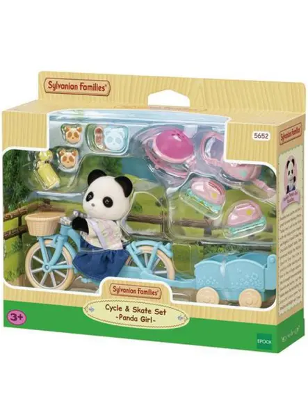 Set Sylvanian Families Cycle & Skate Panda Girl (5652)