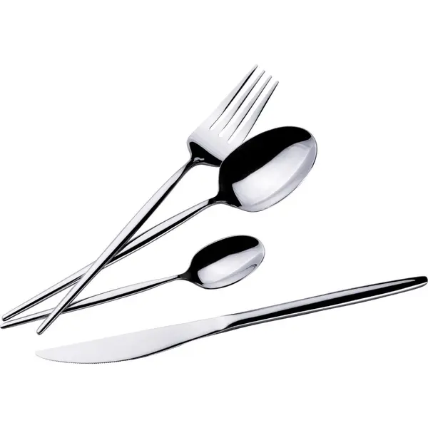 Set tacamuri 24 piese, 6 persoane, inox lucios Berlinger Haus BH 3037