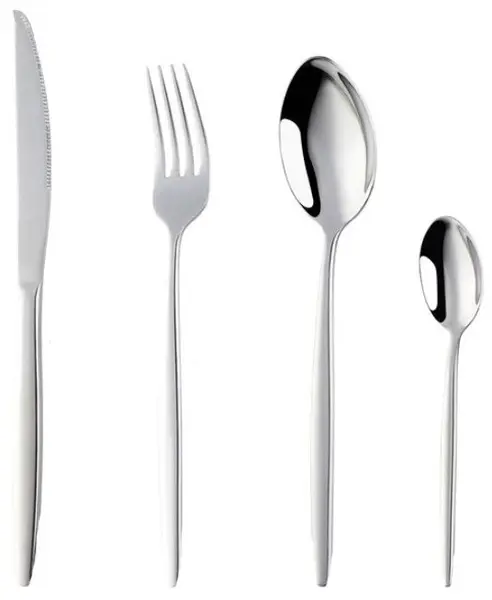 Set tacâmuri Morello - New Elegant Silver, 24 piese