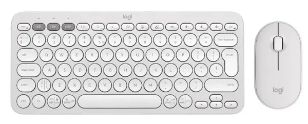 Set tastatură Logitech K380s + mouse Logitech M350s, alb