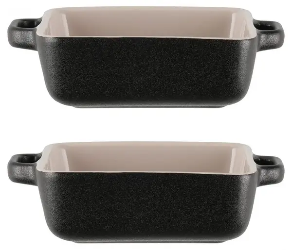 Set tavite ceramice Maku - Robust, 17 x 13 cm, 2 buc.