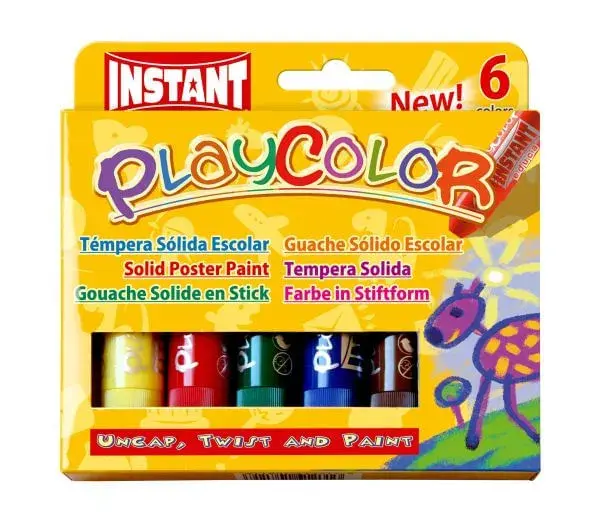 Set tempera solida Dunsa 6 culori Set tempera solida Dunsa 6 culori