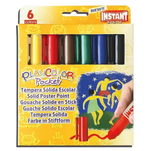 Set tempera solida Dunsa Mini 6 culori Set tempera solida Dunsa Mini 6 culori